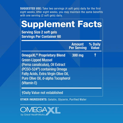 OmegaXL Joint & Muscle Support